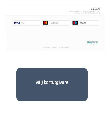 Klicka på kortutgivaren du har för betalkortet.