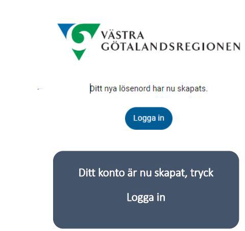 Tryck på Logga in.